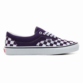 Damske Tenisky Vans Checkerboard Era Nachový Indigo/Biele VA12HQMBW